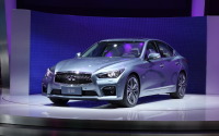 【上海モーターショー13】日産 スカイライン 後継、インフィニティ Q50…中国専用のLWB設定へ 画像