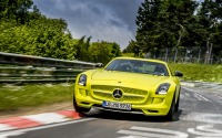 メルセデス SLS AMG のEV、ニュルで市販EV最速タイム…7分56秒234 画像