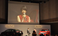 【トヨタ SAI 改良新型】真木よう子登場「あえてチャーミングに」 画像