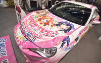 アムラックス東京、アニメ「ラブライブ!」の公式痛車を展示 画像