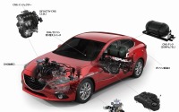 【東京モーターショー13】圧縮天然ガス使用、マツダ3 SKYACTIV-CNGコンセプト を参考出品 画像