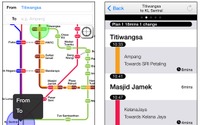 ナビタイム、マレーシアでも乗換案内サービスを提供 画像