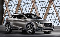 【ジュネーブモーターショー15】インフィニティに小型クロスオーバー、 QX30コンセプト 初公開 画像