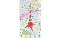 iOS向け NAVITIME、リニューアル…3D地図表示に対応 画像