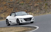 【ホンダ S660 プロトタイプ 試乗】ウェットでも痛快なコーナリング、おすすめは6速MT…片岡英明 画像