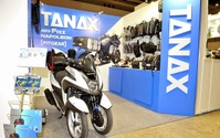 【東京モーターサイクルショー15】タナックス、新作シートバッグやスタイリッシュなミラーをアピール 画像