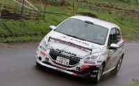 【全日本ラリー 第5戦】プジョー 208 GTi、初日クラス2位もコースオフでリタイヤ 画像