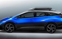 【フランクフルトモーターショー15】ホンダ シビック ツアラー に究極の自転車ツーリング仕様 画像