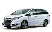 【東京モーターショー15】ホンダ オデッセイ ハイブリッド が登場…「近日発売予定」 画像