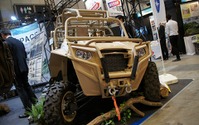 【危機管理産業展】MV-22オスプレイにも搭載可能なポラリス社製ATVを展示 画像