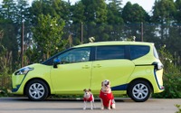 【トヨタ シエンタ ペット旅行記】コンパクトミニバンで大人2人&犬2頭の旅に出られるか? 画像
