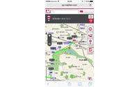 スマホ向けMapFan、対応バス路線に東武バスなど4社195路線を追加 画像