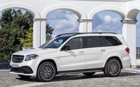 【ロサンゼルスモーターショー15】メルセデス GLS に最強の「AMG 63」…5.5Lツインターボは585hp 画像
