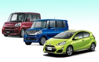 新車販売総合、アクア が2年ぶりのトップ…2015年車名別 画像