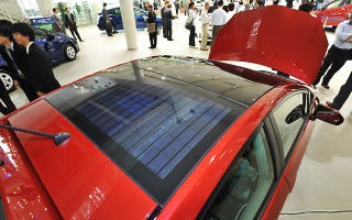 【FC EXPO10】プリウス の5%が採用、京セラのソーラーパネル 画像