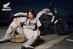 ホンダとMOUSSYのコラボ第三弾発売!バイクが似合う“カッコ可愛い”11アイテムが登場 画像