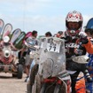 ダカールラリー2016に参戦中の三橋淳選手。マシンはKTM 450 RALLY REPLICA。