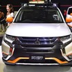 三菱 アウトランダーPHEV アウトドア ギア コンセプト（東京オートサロン16）