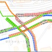 プローブデータによる交差点渋滞分析例（摩耶）