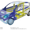 【ダイハツ ミラ 新型発表】高強度部材でお得
