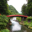 世界遺産「日光の社寺」の玄関、神橋