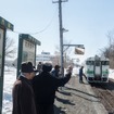 新十津川駅を後にする石狩当別行き5426D。この後は臨時列車が設定されない限り、1本の列車も発着しない。