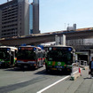 地下を行く渋谷川の移設工事や、東横線渋谷駅の解体、新たに建てられる東棟の基礎工事などがすすむ東口エリア