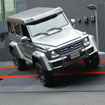 メルセデスG550 4×4 スクエアード 発表会