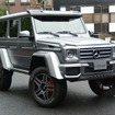メルセデスG550 4×4 スクエアード 発表会