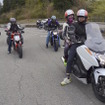 日本をレンタルバイクを利用し、3泊4日でツーリングする台湾人グループ。