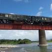 くま川鉄道の「KUMA1」「KUMA2」。5月から6月にかけて最終運行が行われる。