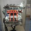 マツダのクリーンディーゼルエンジンのカットモデル