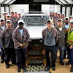 米国テネシー州チャタヌーガ工場で試作が開始された新型SUVのホワイトボディ