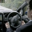 「プロパイロット」を搭載した日産の自動運転車両