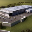 マグナの英国アルミ鋳造新工場の完成予想図
