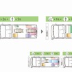 車いす仕様車 ASタイプ 車内レイアウト