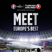ターキッシュ・エアラインズ、機内でサッカー欧州選手権をライブ中継へ