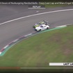 ニュルブルクリンク24時間耐久レースの最終ラップで、メルセデスAMG GT3同士が首位争い