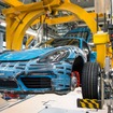 ポルシェのドイツ工場で生産が開始された 718ケイマン