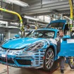 ポルシェのドイツ工場で生産が開始された 718ケイマン