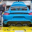 ポルシェのドイツ工場で生産が開始された 718ケイマン