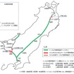 JR東日本の新幹線における携帯電話の利用可能区間（トンネル内）。6月28日から高崎～安中榛名間のトンネル内でも携帯電話が利用できるようになる。