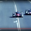 ポルシェが公開したルマン総集映像。ラストシーンではトヨタTS050ハイブリッド5号車が、優勝したポルシェ919ハイブリッド2号車を抜き去る