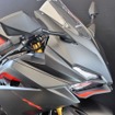 ホンダブースに展示される新型CBR250RR