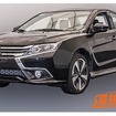 改良新型三菱ランサーをスクープした中国『汽車之家』