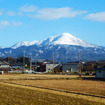 北陸線から見えた伊吹山