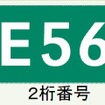 高速道路ナンバリングのイメージ