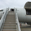 KC-767の機内公開は非常に珍しく、所属する小牧基地で行われたことしかない。今回は操縦席も披露するという大盤振る舞いだった。