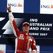 ライコネン、フェラーリデビューで完勝…オーストラリアGP