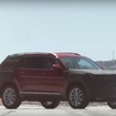 VWの新型ミッドサイズSUVの予告イメージ